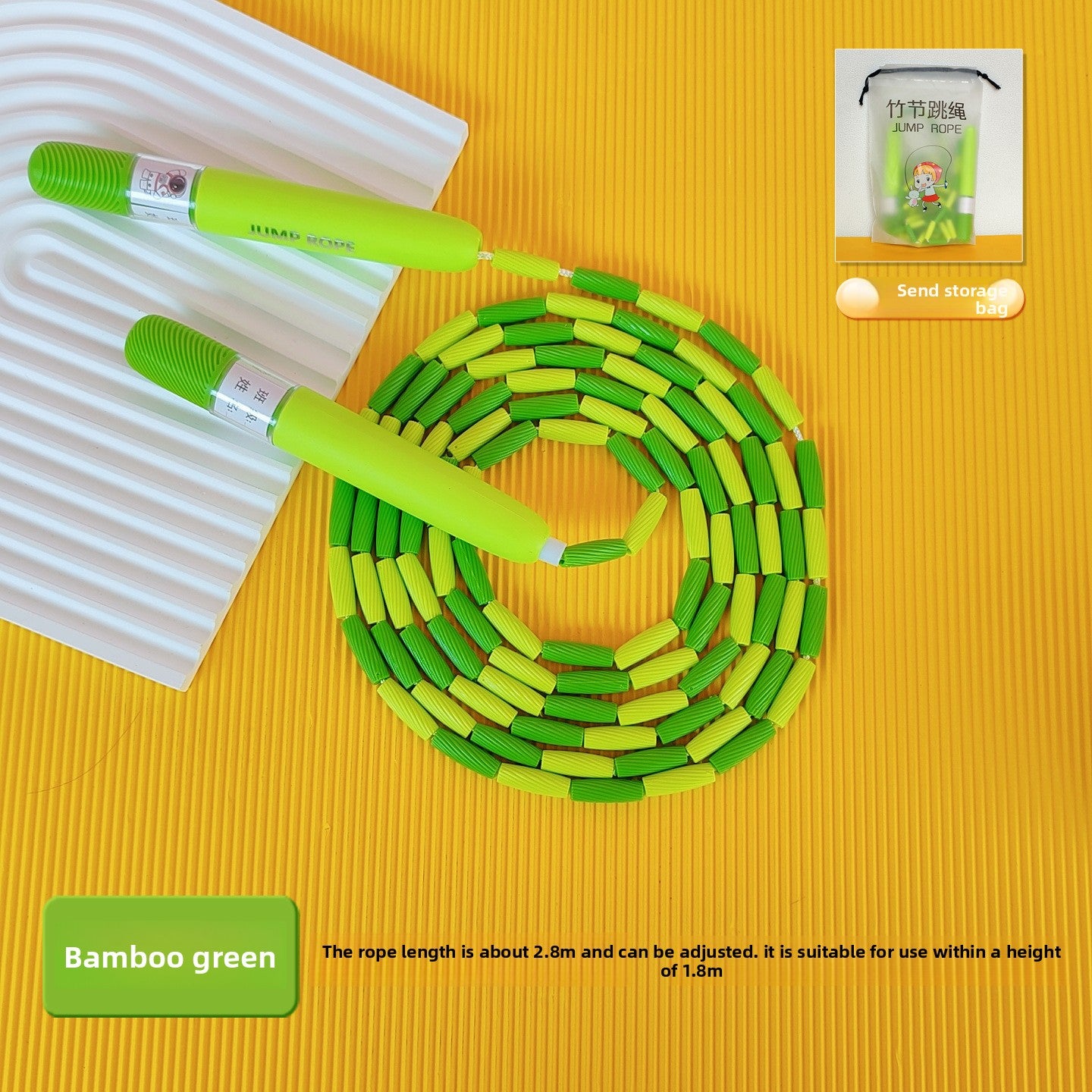 Kids Jump Rope – Soft Non-Tangle Skipping Rope for Primary School & Kindergarten