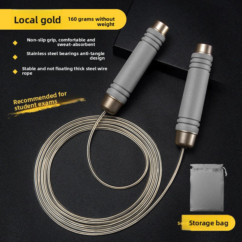 Weighted Jump Rope for Adults – Professional Competition Skipping Rope for Fitness & Weight Loss