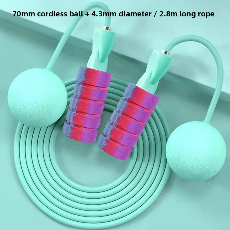 Cordless Gravity Jump Rope – No-Rope Indoor Skipping for Fitness & Weight Loss