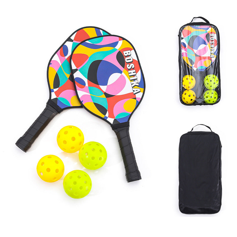 Hot-selling pickleball racket sets: student and adult training rackets, cartoon entertainment racket sets, direct sales rackets