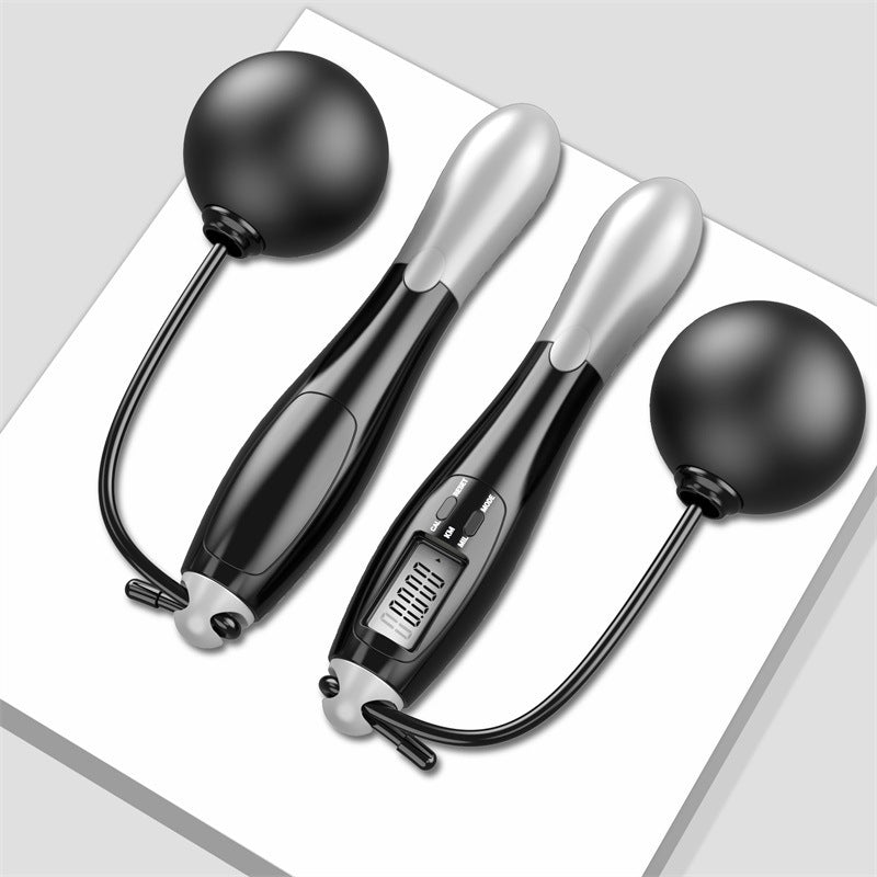 Smart Cordless Jump Rope with Intelligent Counter – Fitness Skipping Rope for Home & Gym