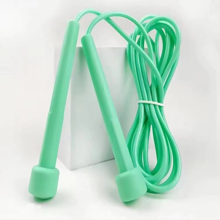 Beginner Kids Jump Rope – Soft Bamboo Skipping Rope with Name Label & Adjustable Length