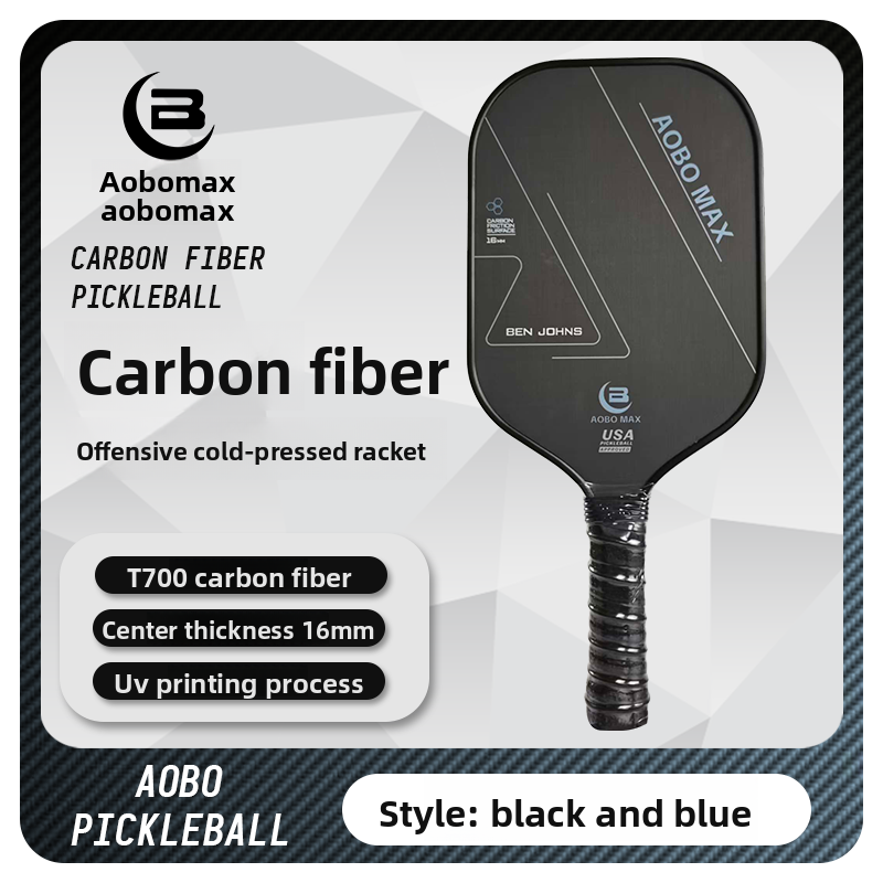 T700 Carbon Fiber Pickleball Paddle - Offensive, Frosted Gradient