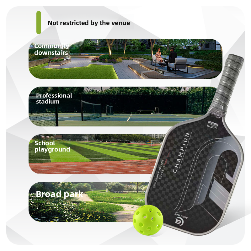 12K Carbon Fiber Pickleball Paddle - Offensive, Frosted Cold-Press