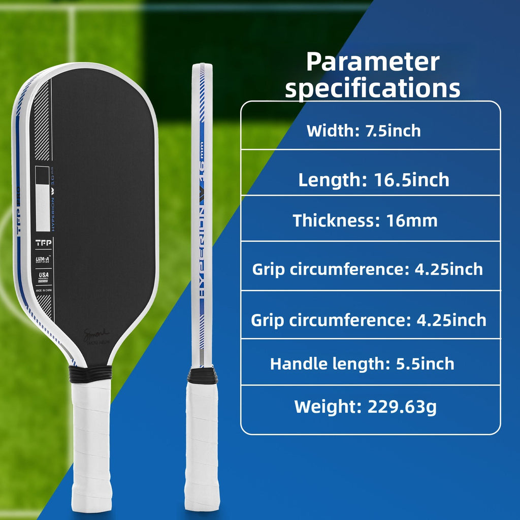 Gen4 Generation Core Pickleball Racket, Japanese Toray T700 Carbon Fiber, Hot-Pressed Integrated, High-End Alternative to Joola