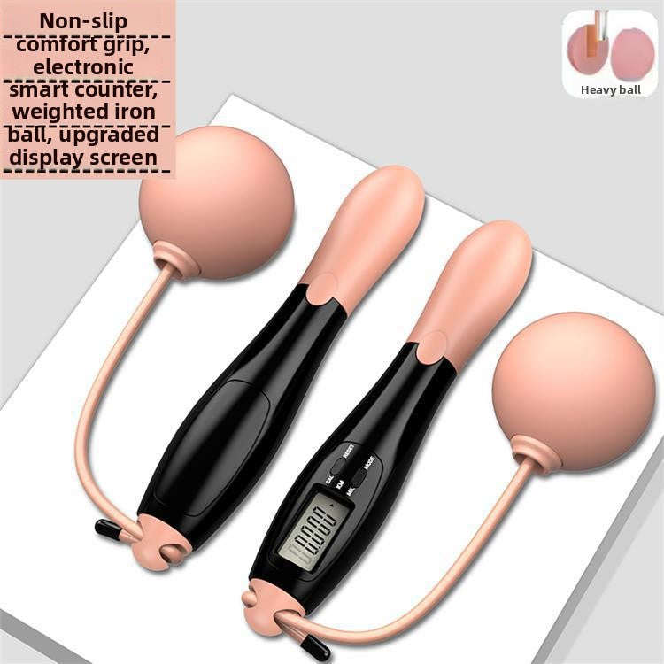 Smart Cordless Jump Rope with Intelligent Counter – Fitness Skipping Rope for Home & Gym
