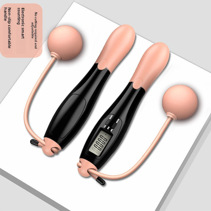 Smart Cordless Jump Rope with Intelligent Counter – Fitness Skipping Rope for Home & Gym