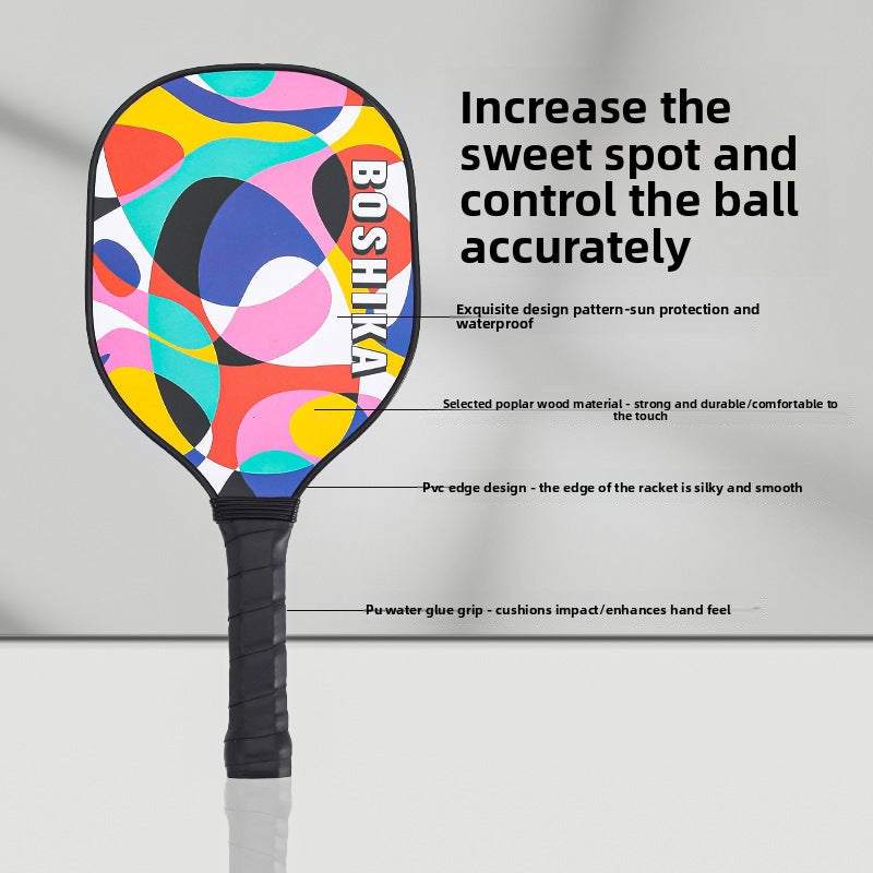 Hot-selling pickleball racket sets: student and adult training rackets, cartoon entertainment racket sets, direct sales rackets