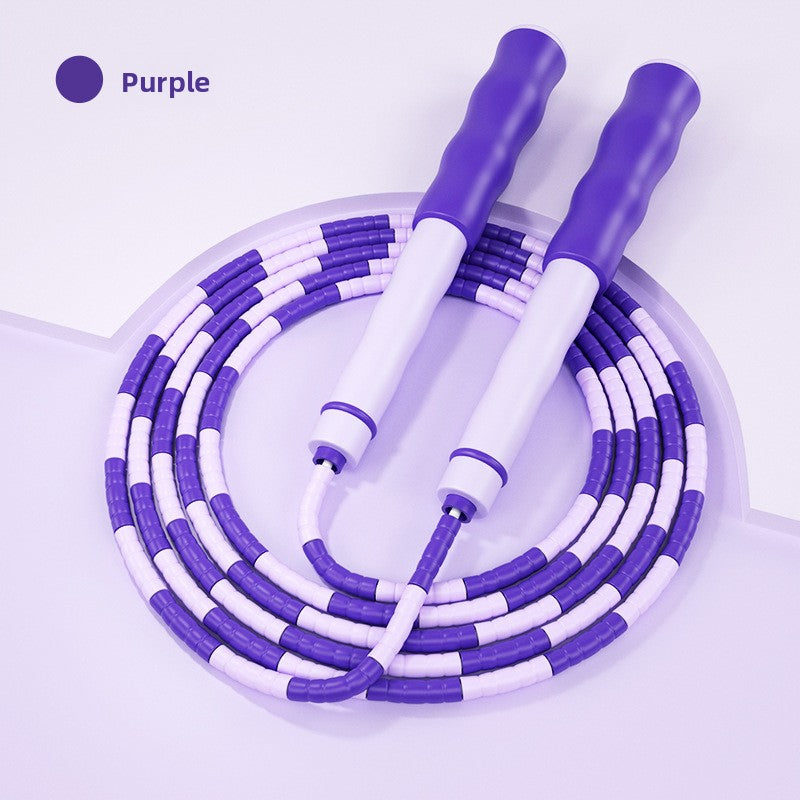 Bamboo Jump Rope for Kids – Adjustable, Tangle-Free with Name Writing Option