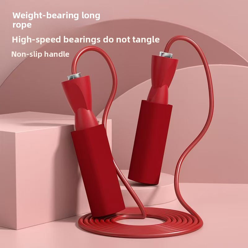 Weighted Cordless Jump Rope for Women & Adults – Fat Burning Fitness Skipping Rope