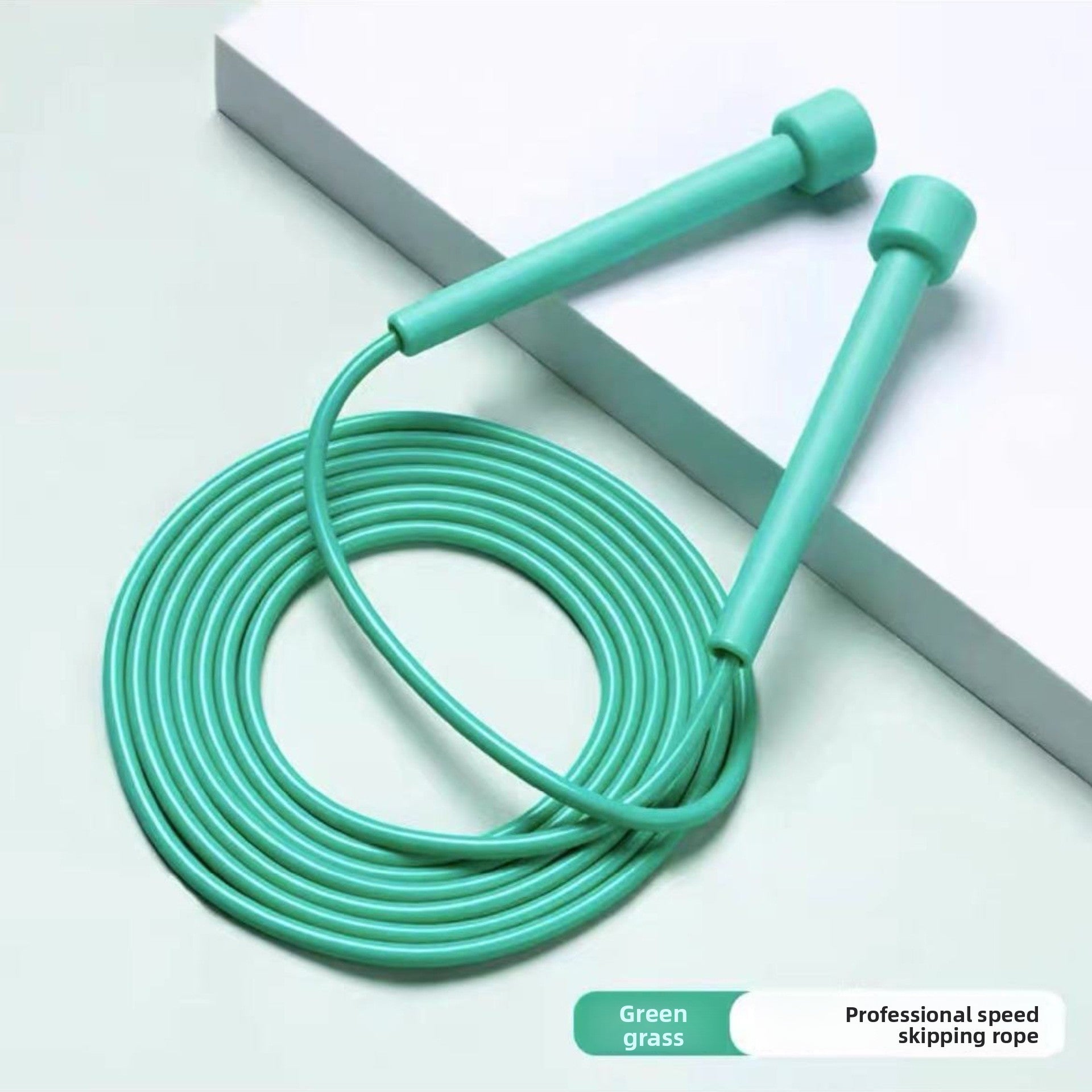 Beginner Kids Jump Rope – Soft Bamboo Skipping Rope with Name Label & Adjustable Length