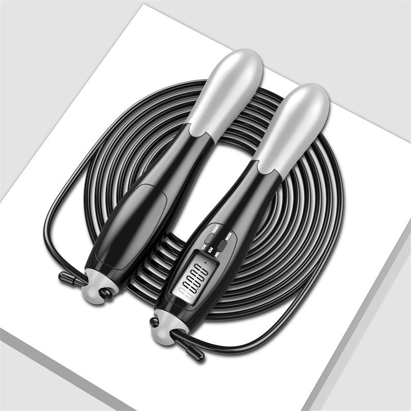 Smart Cordless Jump Rope with Intelligent Counter – Fitness Skipping Rope for Home & Gym