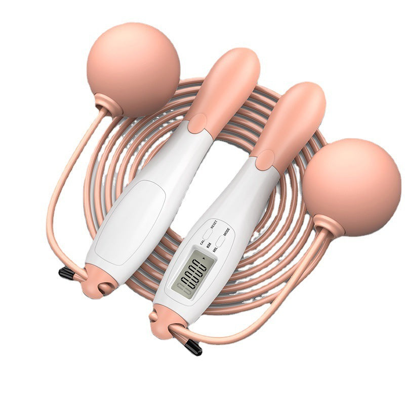 Smart Cordless Jump Rope with Intelligent Counter – Fitness Skipping Rope for Home & Gym