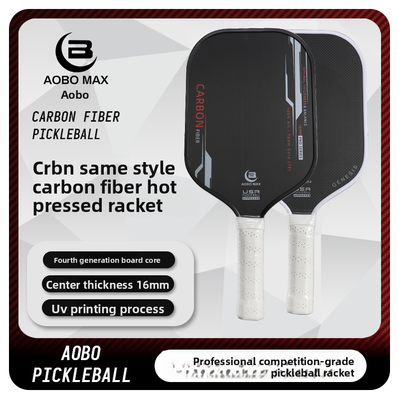 4th Gen Carbon Fiber Pickleball Paddle - Tournament Complete Set