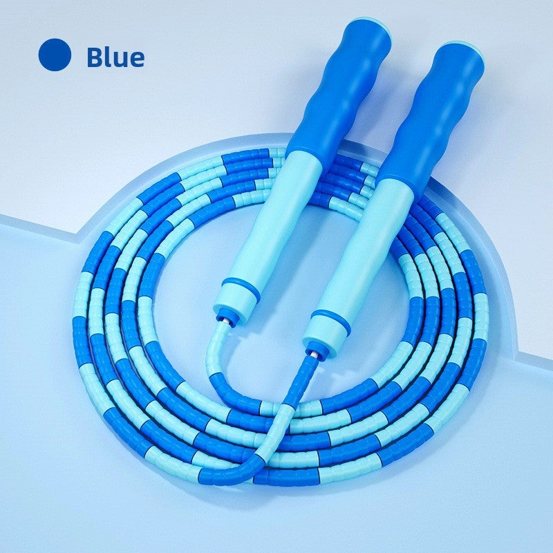 Bamboo Jump Rope for Kids – Adjustable, Tangle-Free with Name Writing Option