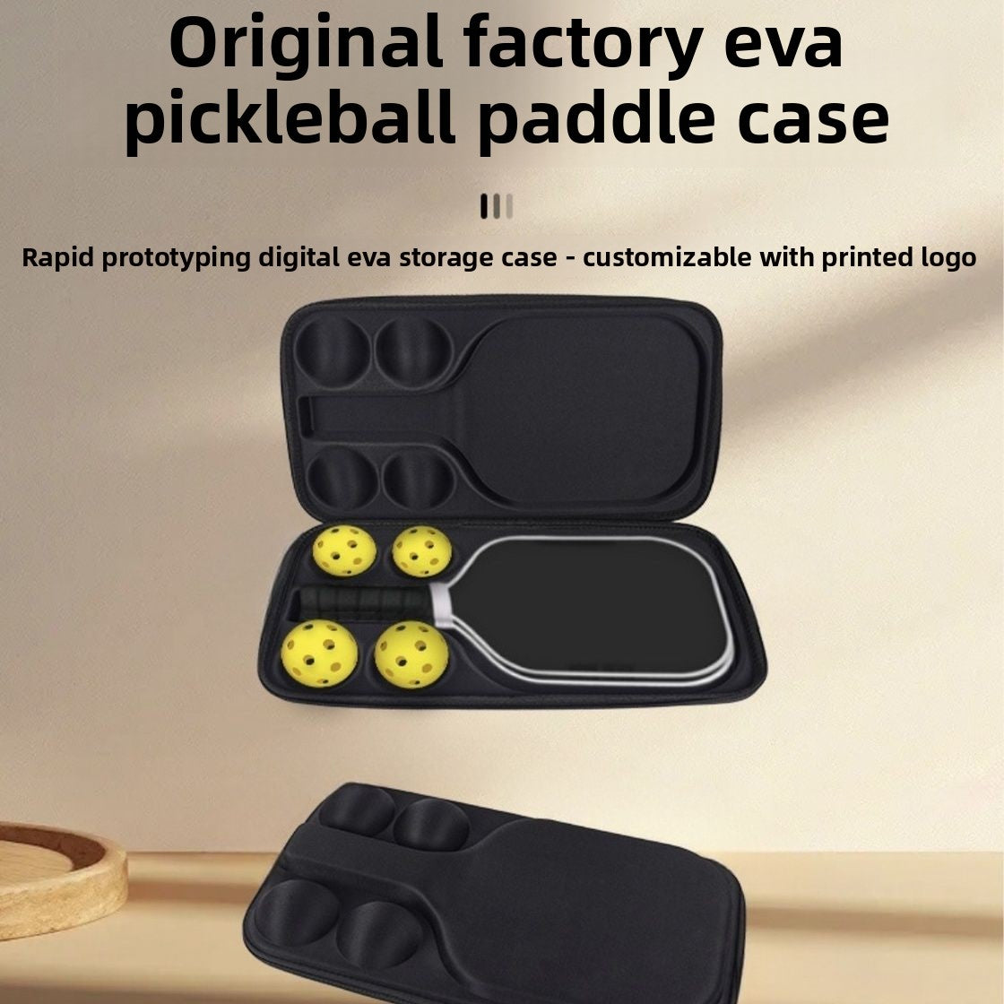 EVA Pickleball Racket Storage Bag, Tennis Racket Storage Bag, Table Tennis Racket Storage Bag