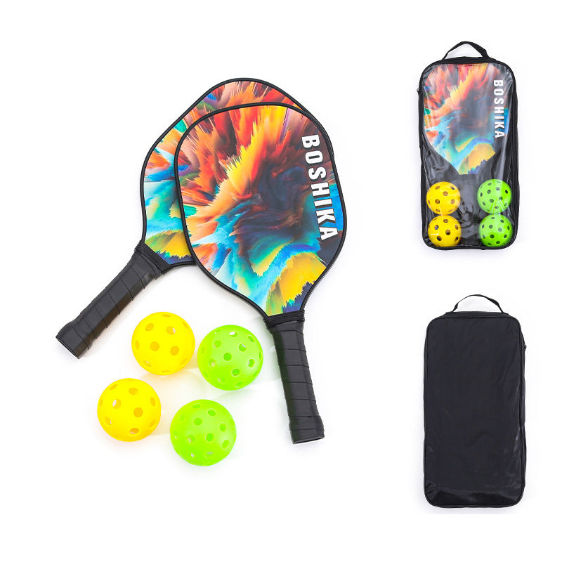 Hot-selling pickleball racket sets: student and adult training rackets, cartoon entertainment racket sets, direct sales rackets