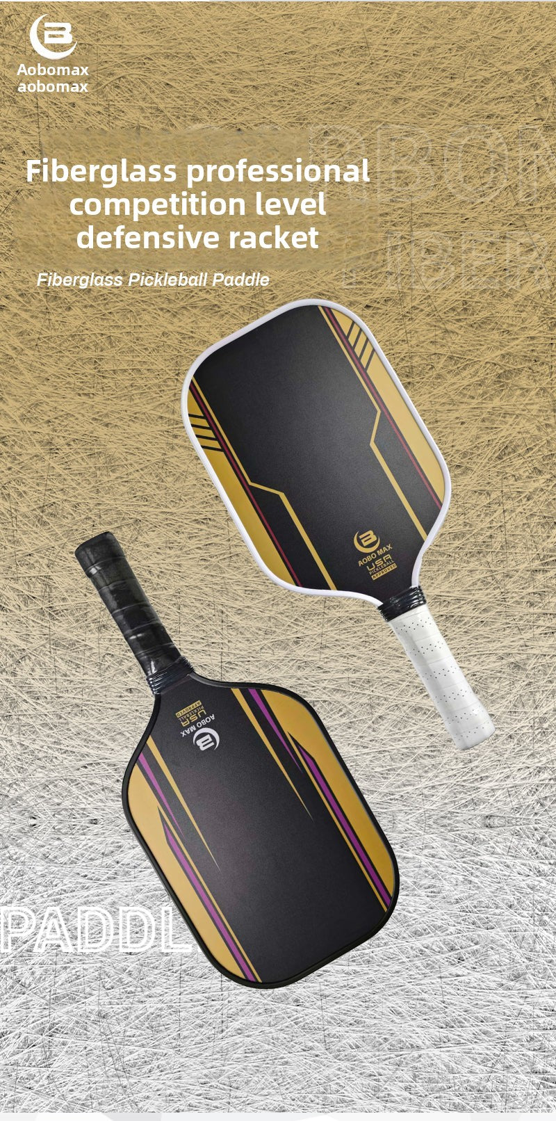 Vitality Pioneer Carbon Fiber Pickleball Racket Certified Matte Gradient Defensive Professional Competition Racket