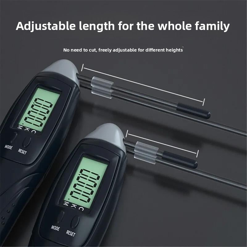 Cordless Jump Rope with Counter – Smart Fitness Skipping Rope for Indoor Training