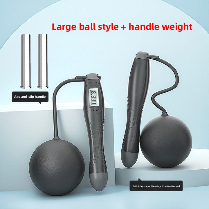 Cordless Gravity Jump Rope – No-Rope Indoor Skipping for Fitness & Weight Loss
