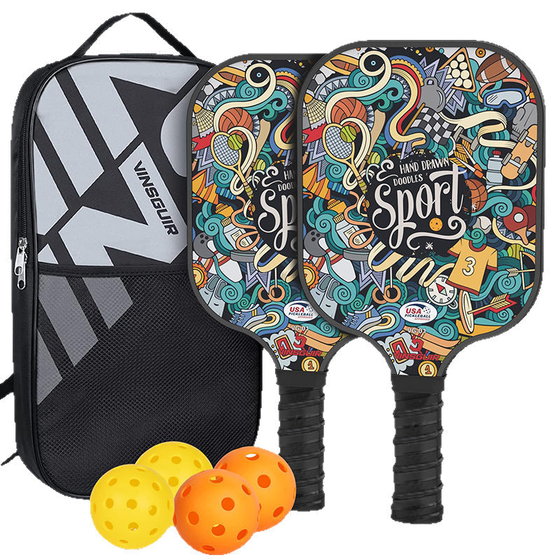 Children's pickleball rackets Selkirk carbon fiber cross-border T700 complete set of pickleball