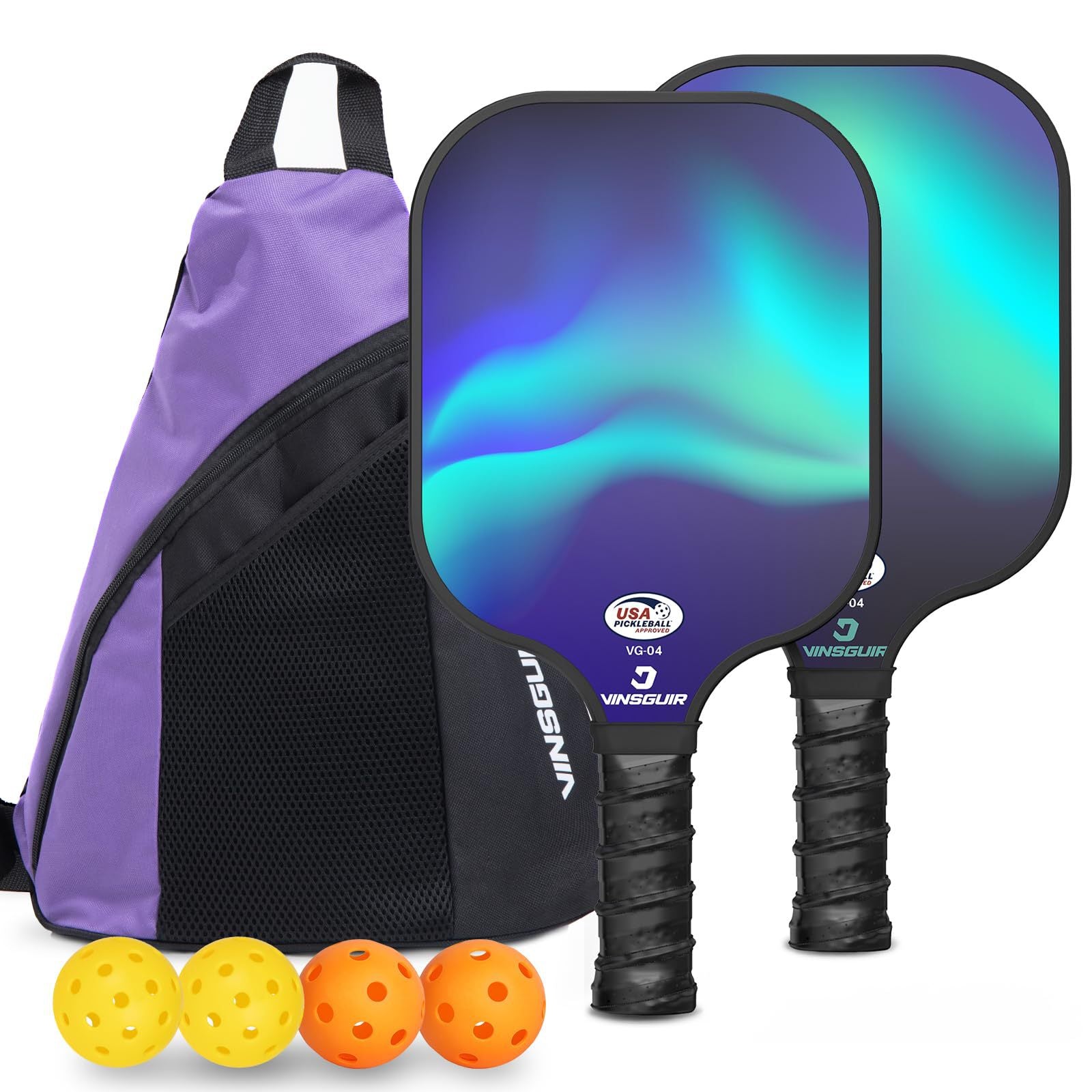 Children's pickleball rackets Selkirk carbon fiber cross-border T700 complete set of pickleball