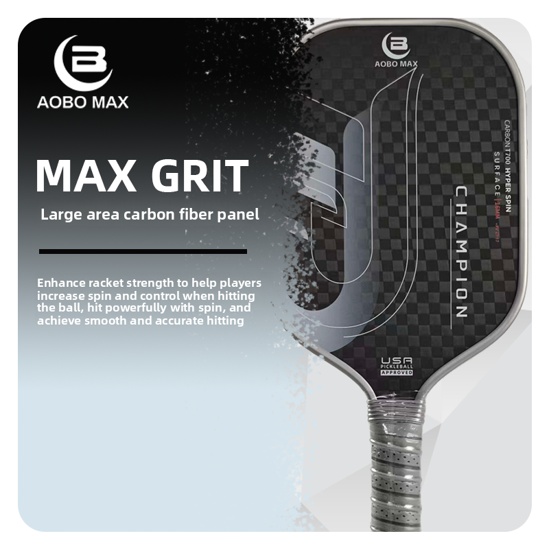 12K Carbon Fiber Pickleball Paddle - Offensive, Frosted Cold-Press