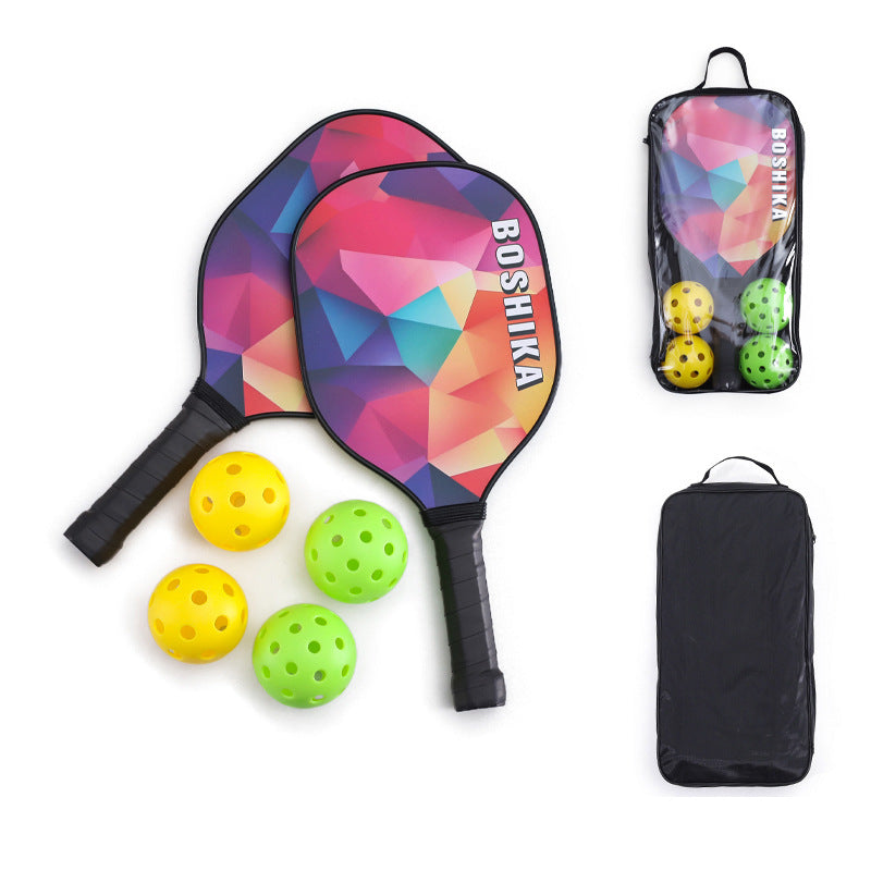 Hot-selling pickleball racket sets: student and adult training rackets, cartoon entertainment racket sets, direct sales rackets