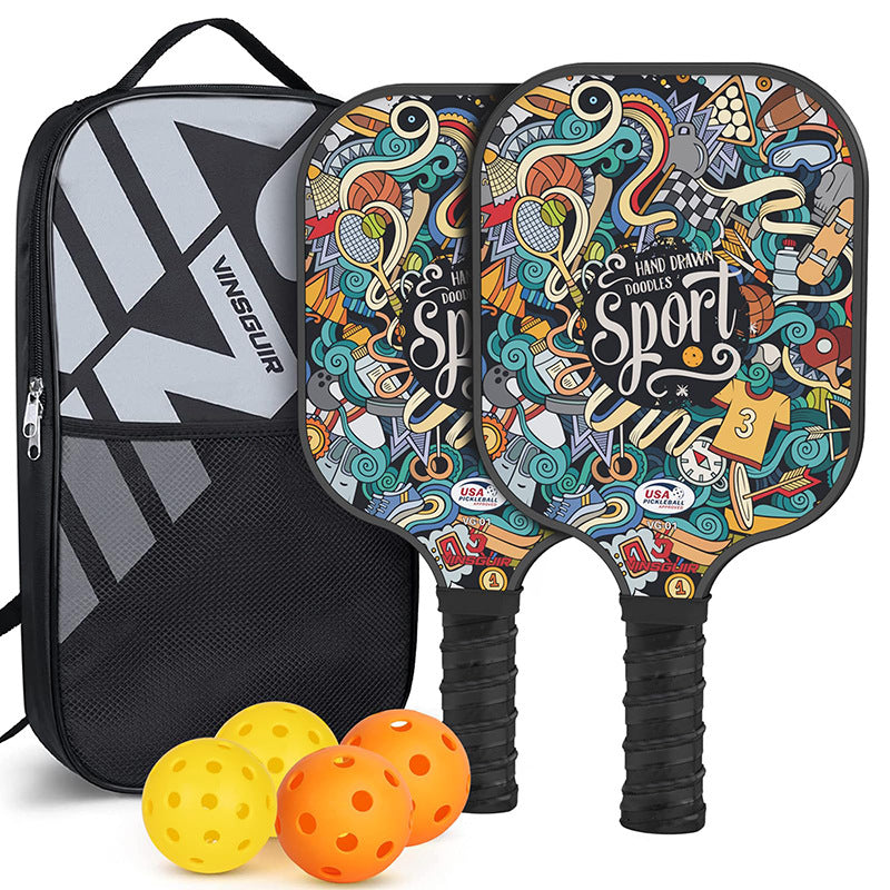 Children's pickleball rackets Selkirk carbon fiber cross-border T700 complete set of pickleball