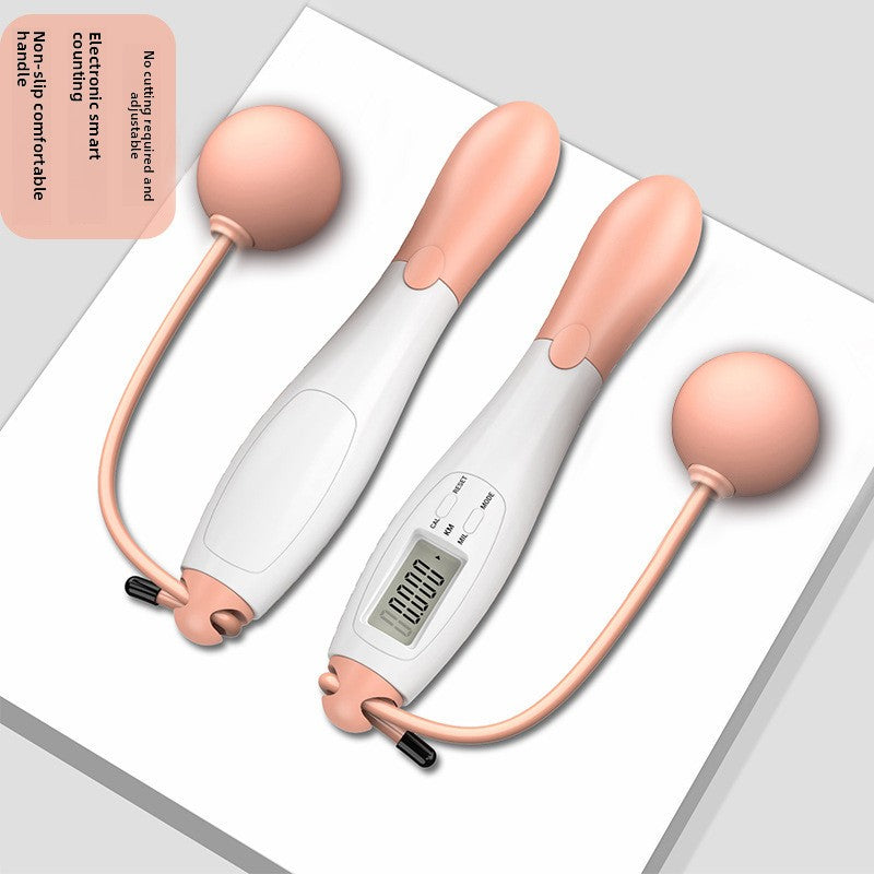 Smart Cordless Jump Rope with Intelligent Counter – Fitness Skipping Rope for Home & Gym