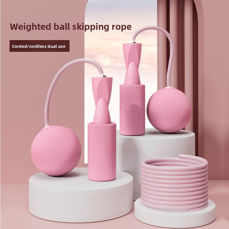 Cordless Gravity Jump Rope – Heavy Weighted Skipping Rope for Fitness & Fat Burning